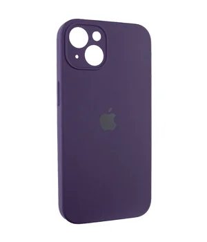 Чохол Silicone Case Full Camera Protective (AA) Apple iPhone 15 (6.1") Фіолетовий / Elderberry