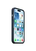 Чехол FineWoven (AAA) with MagSafe для Apple iPhone 15 (6.1") Pacific Blue