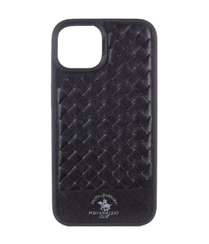 Кожаный чехол Polo Santa Barbara для Apple iPhone 15 (6.1") Black Кожаный чехол Polo Santa Barbara для Apple iPhone 15 (6.1") Black