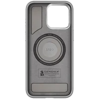 Чехол PC+Leather SGP with MagSafe для Apple iPhone 15 (6.1") Grey