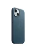 Чехол FineWoven (AAA) with MagSafe для Apple iPhone 15 (6.1") Pacific Blue