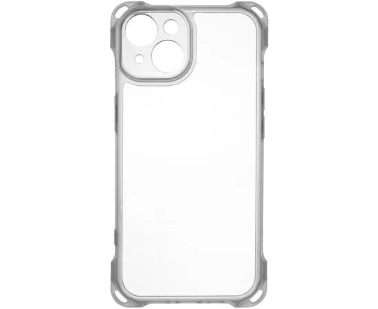 Чохол TPU CrossBody with straps для Apple iPhone 15 (6.1") Transparent
