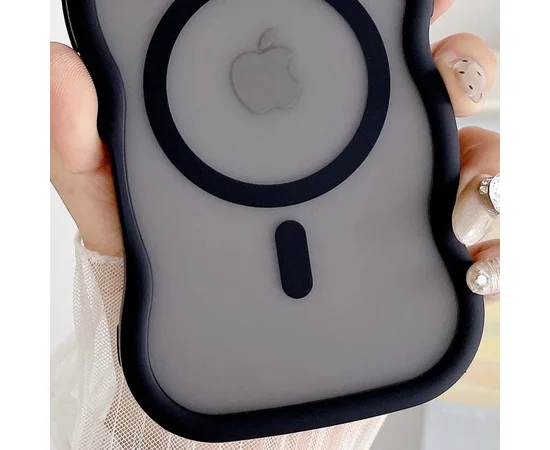 Чохол TPU+PC Undine with MagSafe для Apple iPhone 15 (6.1") Black