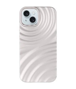 Чохол TPU MonoWave для Apple iPhone 15 (6.1") Light Gray