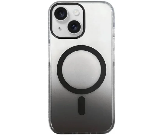 Чохол TPU+PC Shadow with MagSafe для Apple iPhone 15 (6.1") Black