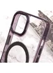 Чехол TPU Iris with MagSafe для Apple iPhone 15 (6.1") Черный