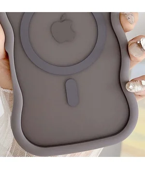 Чохол TPU+PC Undine with MagSafe для Apple iPhone 15 (6.1") Grey