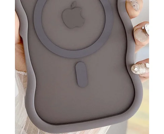 Чохол TPU+PC Undine with MagSafe для Apple iPhone 15 (6.1") Grey