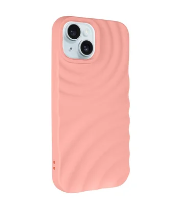 Чохол TPU MonoWave для Apple iPhone 15 (6.1") Pink