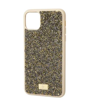 TPU чехол Bling World Rock Diamond для Apple iPhone 15 (6.1") Золотой