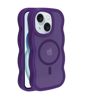Чохол TPU+PC Undine with MagSafe для Apple iPhone 15 (6.1") Purple