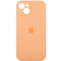 Чехол Silicone Case Full Camera Protective (AA) для Apple iPhone 15 (6.1") Оранжевый / Cantaloupe