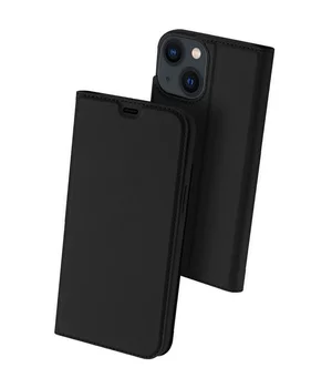 Чохол-книжка Dux Ducis з кишенею для візиток для Apple iPhone 15 (6.1") Чорний