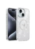 Чехол TPU Eclipse Sparkle (MagFit) для Apple iPhone 15 (6.1") Clear