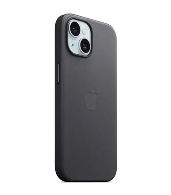 Чехол FineWoven (AAA) with MagSafe для Apple iPhone 15 (6.1") Black