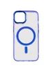 Чехол TPU Iris with MagSafe для Apple iPhone 15 (6.1") Синий