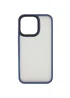 TPU+PC чехол Metal Buttons для Apple iPhone 15 (6.1") Синий