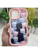 Чехол TPU Cloudy Pictures для Apple iPhone 15 (6.1") Bears