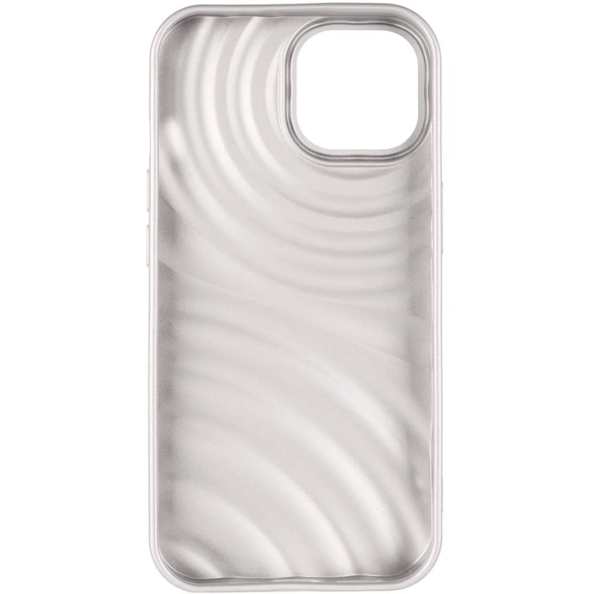 Чехол TPU MonoWave для Apple iPhone 15 (6.1") Light Gray