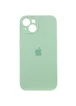 Чехол Silicone Case Full Camera Protective (AA) для Apple iPhone 15 (6.1") Зеленый / Pistachio