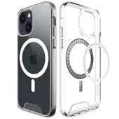 Чехол TPU Space Case with MagSafe для Apple iPhone 15 (6.1") Прозрачный