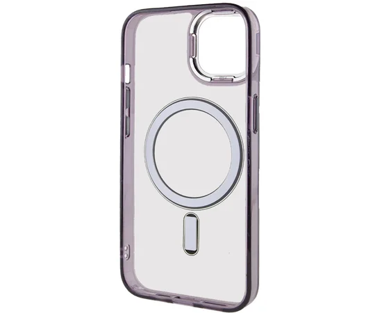 Чехол TPU Iris with MagSafe для Apple iPhone 15 (6.1") Черный