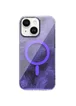 Чохол TPU Shiny Mountain (MagFit) для Apple iPhone 15 (6.1") Purple