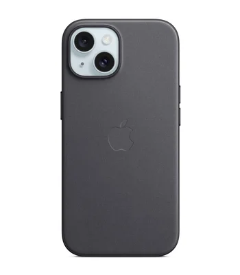 Чехол FineWoven (AAA) with MagSafe для Apple iPhone 15 (6.1") Black