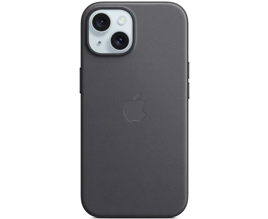 Чехол FineWoven (AAA) with MagSafe для Apple iPhone 15 (6.1") Black