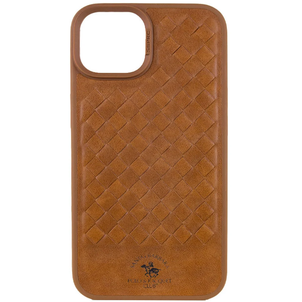 Кожаный чехол Polo Santa Barbara для Apple iPhone 15 (6.1") Brown