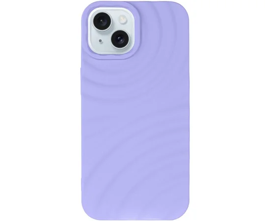 Чехол TPU MonoWave для Apple iPhone 15 (6.1") Light Blue