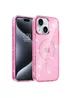 Чохол TPU Eclipse Sparkle (MagFit) для Apple iPhone 15 (6.1") Pink