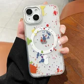 Чехол TPU+PC Flush with MagSafe для Apple iPhone 15 (6.1") White