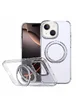 Чехол TPU+PC Empire with MagSafe and Ring для Apple iPhone 15 (6.1") Clear