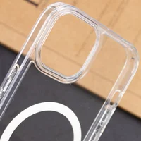 Чехол SGP Ultra Hybrid (MagFit) для Apple iPhone 15 (6.1") Прозрачный