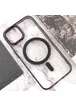 Чехол TPU Iris with MagSafe для Apple iPhone 15 (6.1") Черный