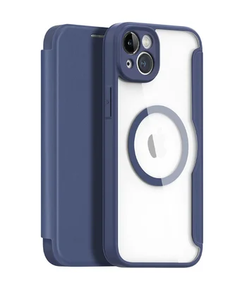 Чохол-книжка Dux Ducis Skin X Pro with MagSafe Apple iPhone 15 (6.1") Blue