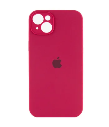 Чохол Silicone Case Full Camera Protective (AA) Apple iPhone 15 (6.1") Червоний / Rose Red Чохол Silicone Case Full Camera Protective (AA) Apple iPhone 15 (6.1") Червоний / Rose Red