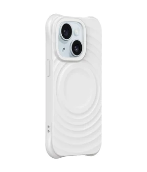 Чохол TPU Orbit with MagSafe для Apple iPhone 15 (6.1") White