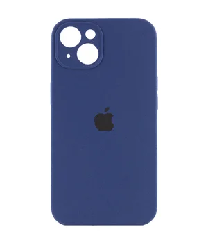 Чохол Silicone Case Full Camera Protective (AA) для Apple iPhone 15 (6.1") Синій / Deep navy