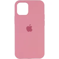 Чохол Silicone Case Full Protective (AA) для Apple iPhone 15 (6.1") Рожевий / Light pink
