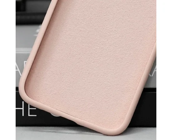 Чехол TPU+Glass Sapphire Midnight with MagSafe для Apple iPhone 15 (6.1") Розовый / Pink Sand