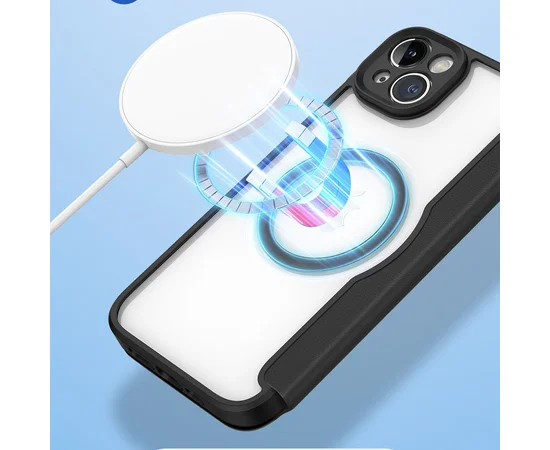 Чехол-книжка Dux Ducis Skin X Pro with MagSafe для Apple iPhone 15 (6.1") Black