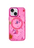 Чехол TPU+PC Flush with MagSafe для Apple iPhone 15 (6.1") Barbie Pink