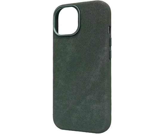 Чохол Denim with MagSafe для Apple iPhone 15 (6.1") Pine needle