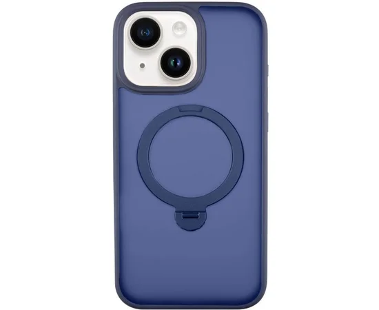 Чехол Ummi Colorful with MagSafe HQ Ring для Apple iPhone 15 (6.1") Dark Blue