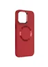 TPU чехол Bonbon Metal Style with MagSafe для Apple iPhone 15 (6.1") Красный / Red