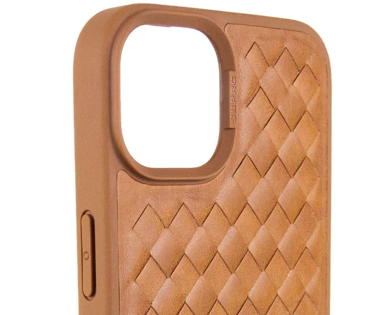 Шкіряний чохол Polo Santa Barbara для Apple iPhone 15 (6.1") Brown