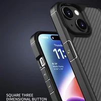 Чехол TPU+PC Line для Apple iPhone 15 (6.1") Black