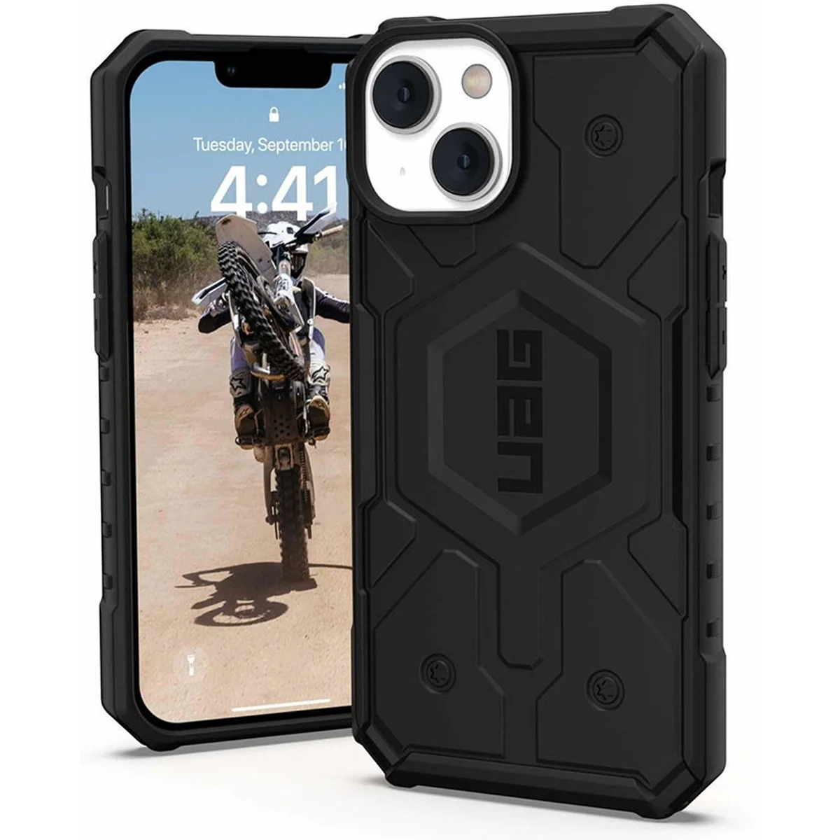 Удароміцний чохол UAG Pathfinder with MagSafe для Apple iPhone 15 (6.1") Чорний
